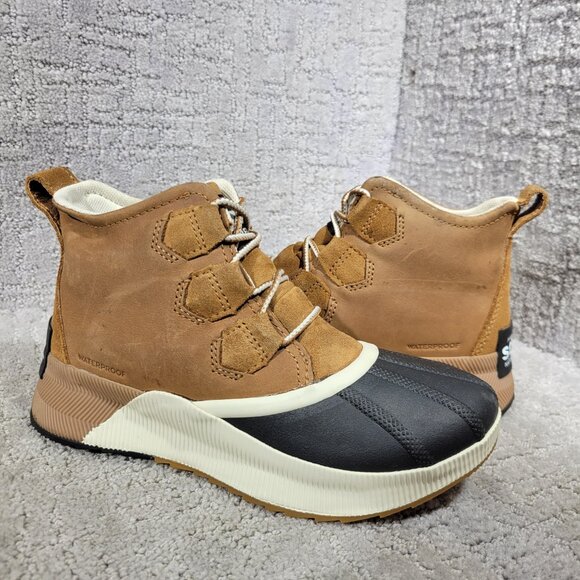 Sorel Out 'N About III Women's Size 6 Taffy/Black Waterproof Boots NL4431-243 - Picture 1 of 11
